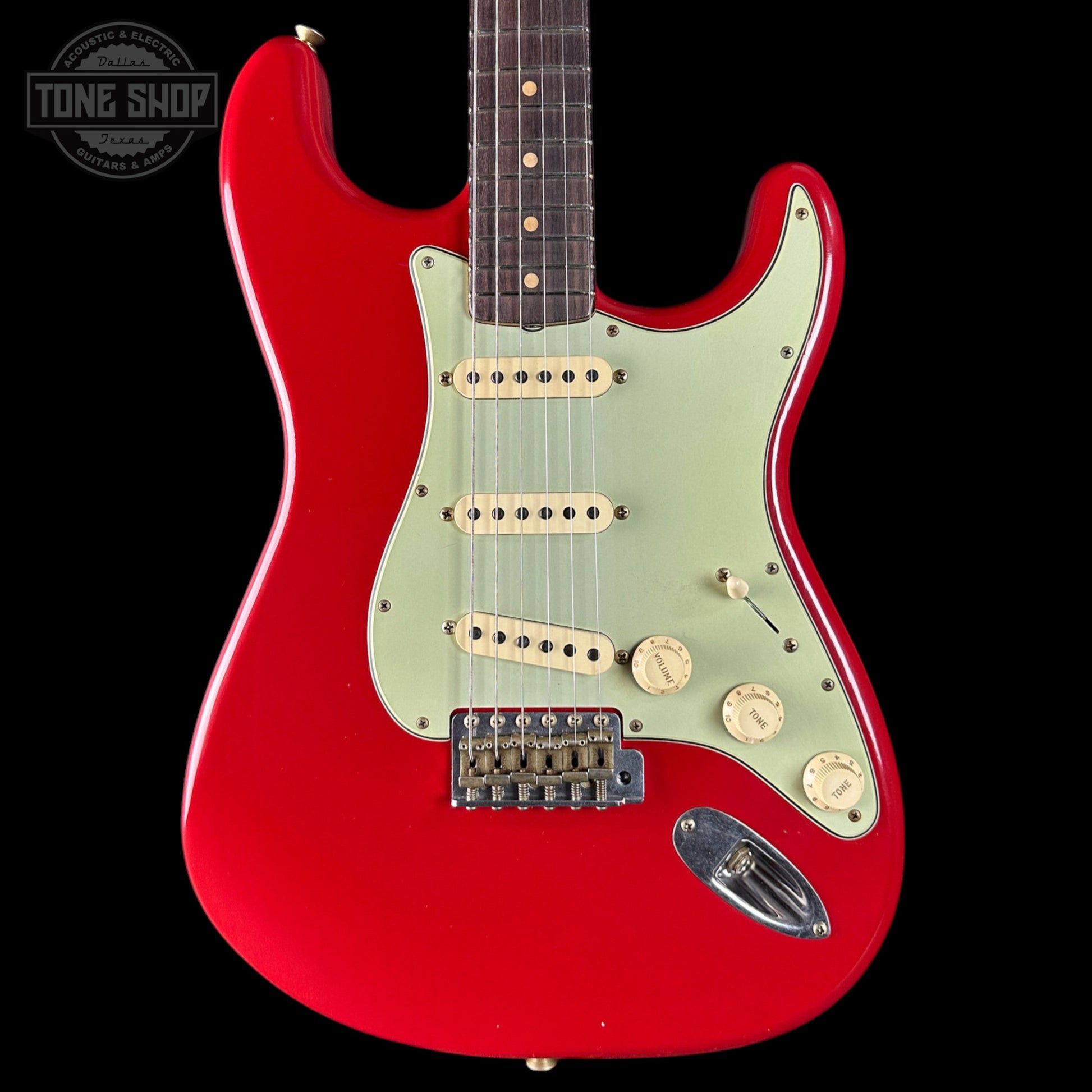 Fender Custom Shop TSG Exclusive ’63 Stratocaster Chambered Seminole Red Journeyman Relic w/case CZ588966