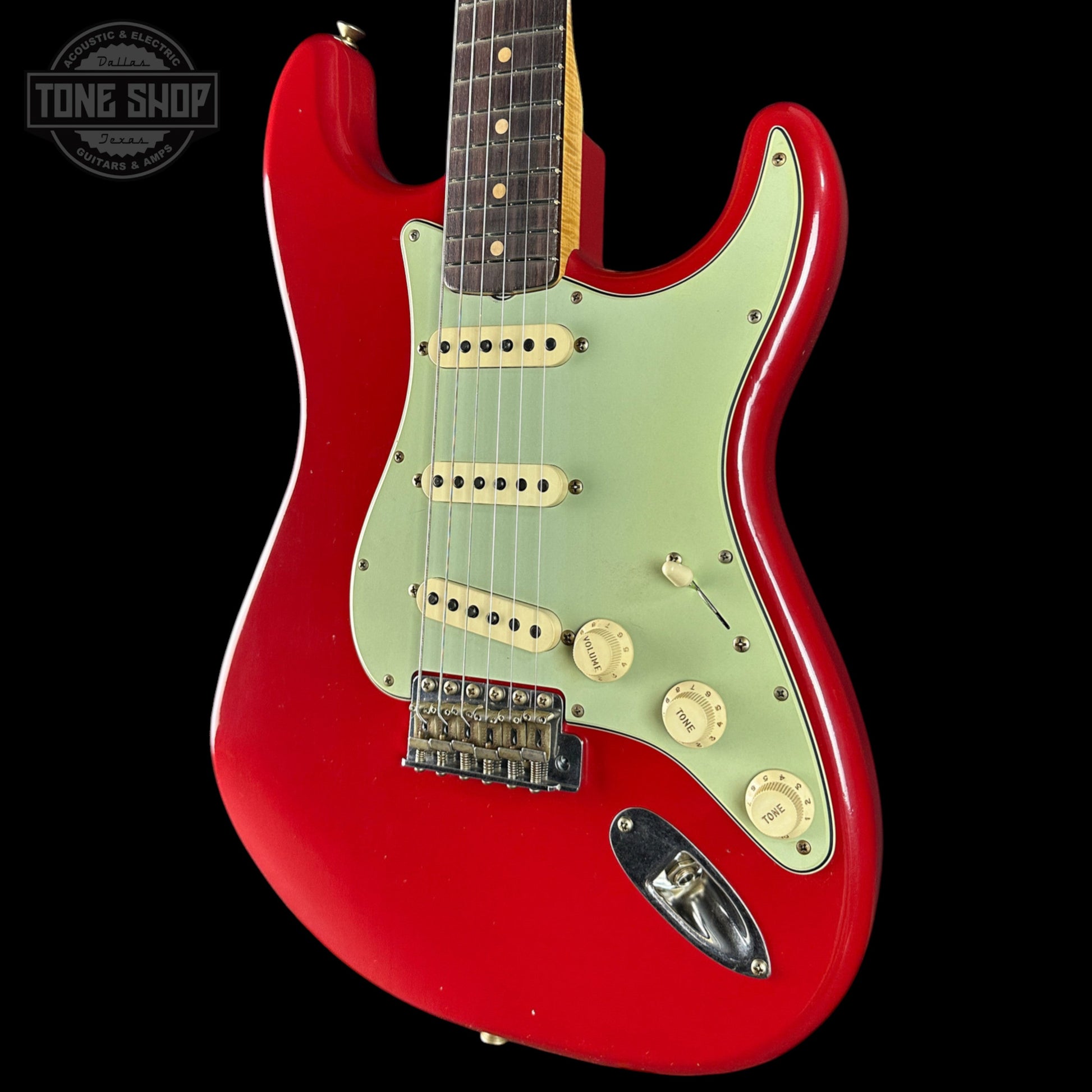 Fender Custom Shop TSG Exclusive ’63 Stratocaster Chambered Seminole Red Journeyman Relic w/case CZ588966
