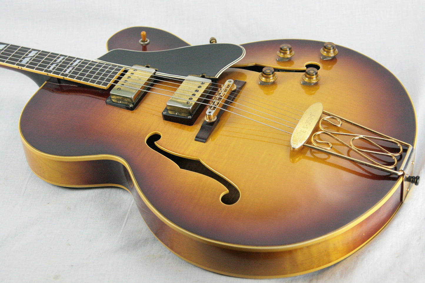 1957 Gibson ES-350T Sunburst! 2 PAF's, Sunburst, Light Flametop! Byrdland 335 355 345