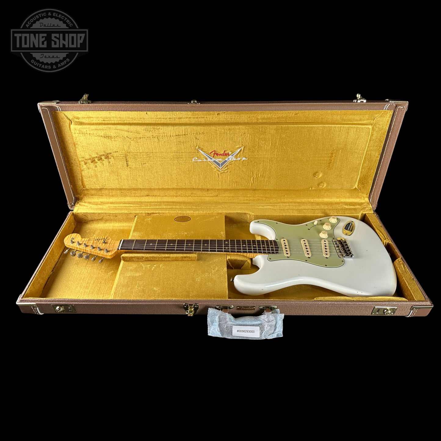 Fender Custom Shop TSG Exclusive ’63 Stratocaster Chambered Olympic White Journeyman Relic w/case CZ589278