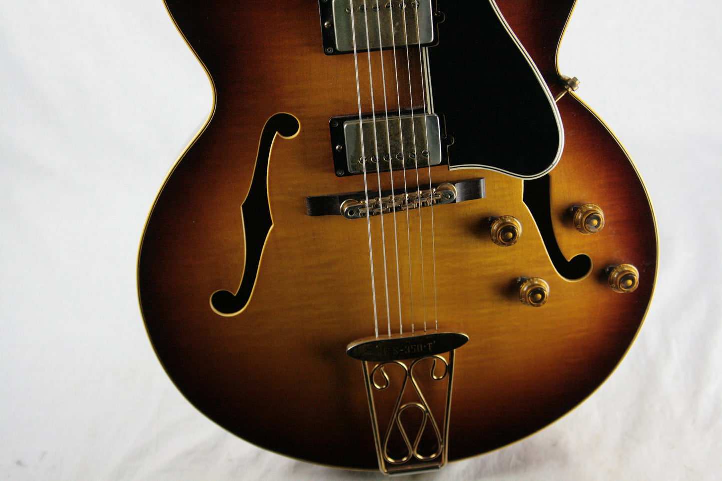 1957 Gibson ES-350T Sunburst! 2 PAF's, Sunburst, Light Flametop! Byrdland 335 355 345