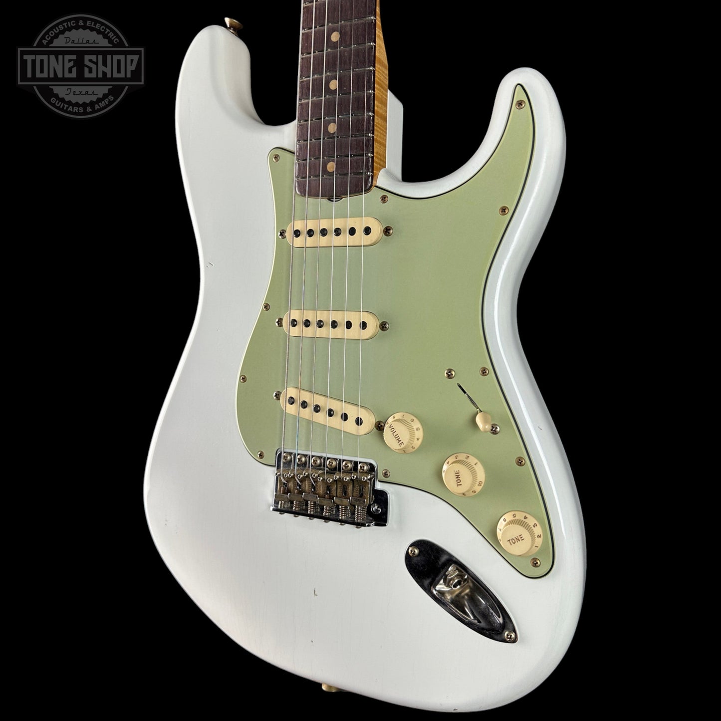 Fender Custom Shop TSG Exclusive ’63 Stratocaster Chambered Olympic White Journeyman Relic w/case CZ589278