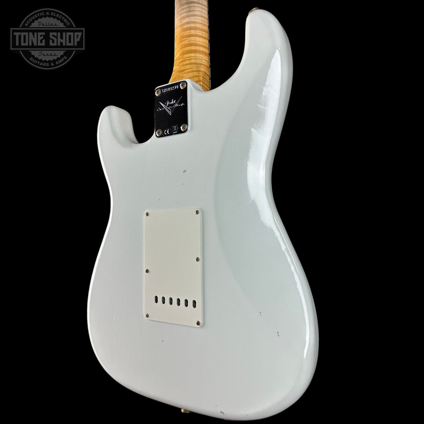 Fender Custom Shop TSG Exclusive ’63 Stratocaster Chambered Olympic White Journeyman Relic w/case CZ589278