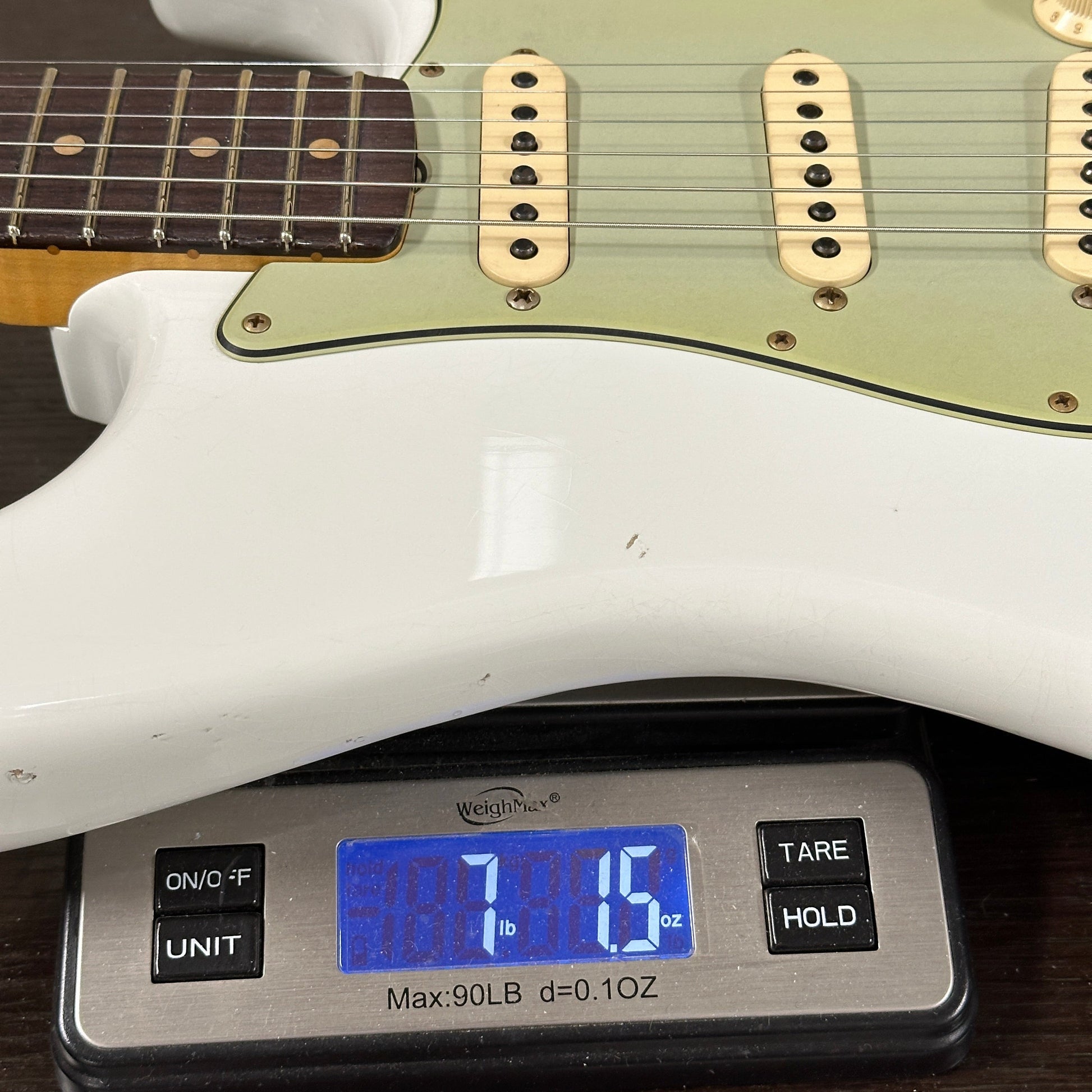 Fender Custom Shop TSG Exclusive ’63 Stratocaster Chambered Olympic White Journeyman Relic w/case CZ589278