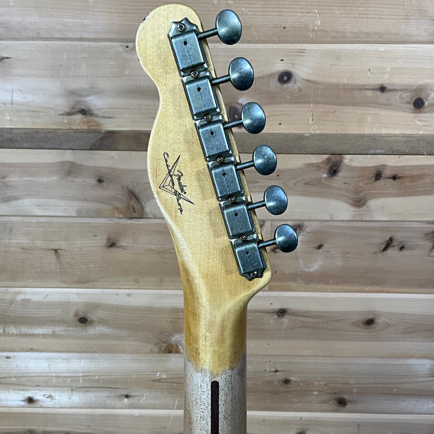Fender Custom Shop 1954 Telecaster Electric Guitar - Aged Nocaster Blonde