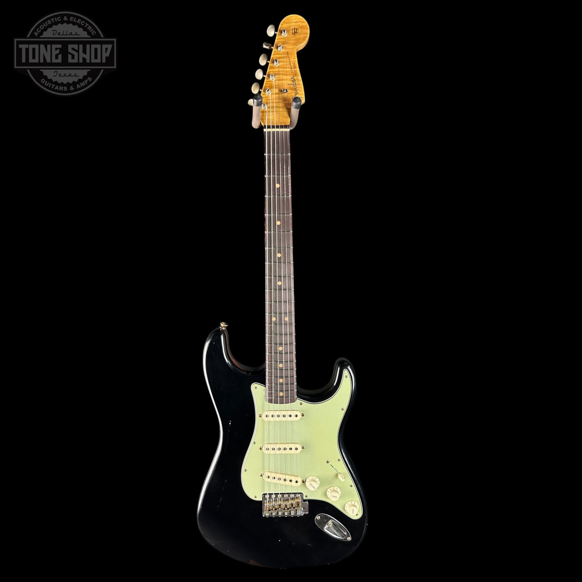 Fender Custom Shop TSG Exclusive ’63 Stratocaster Chambered Black Journeyman Relic w/case CZ589046