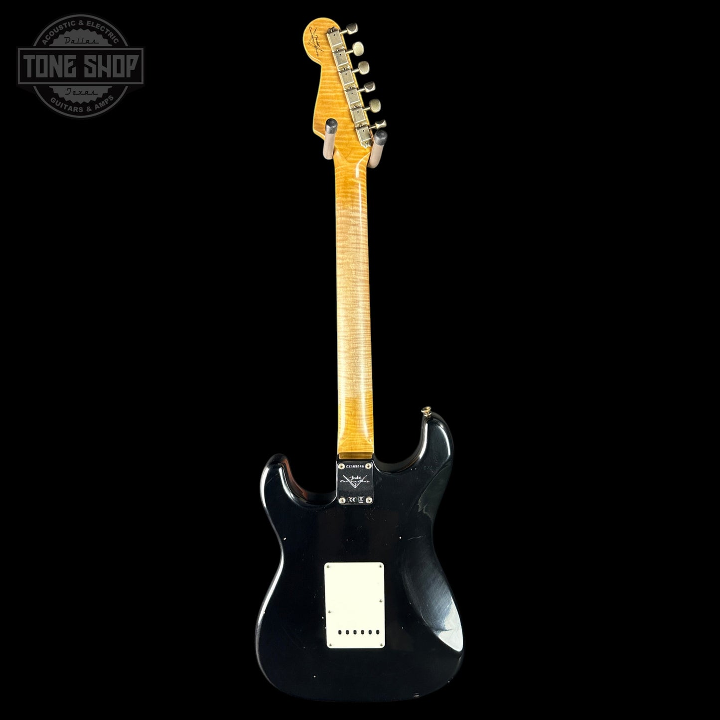 Fender Custom Shop TSG Exclusive ’63 Stratocaster Chambered Black Journeyman Relic w/case CZ589046