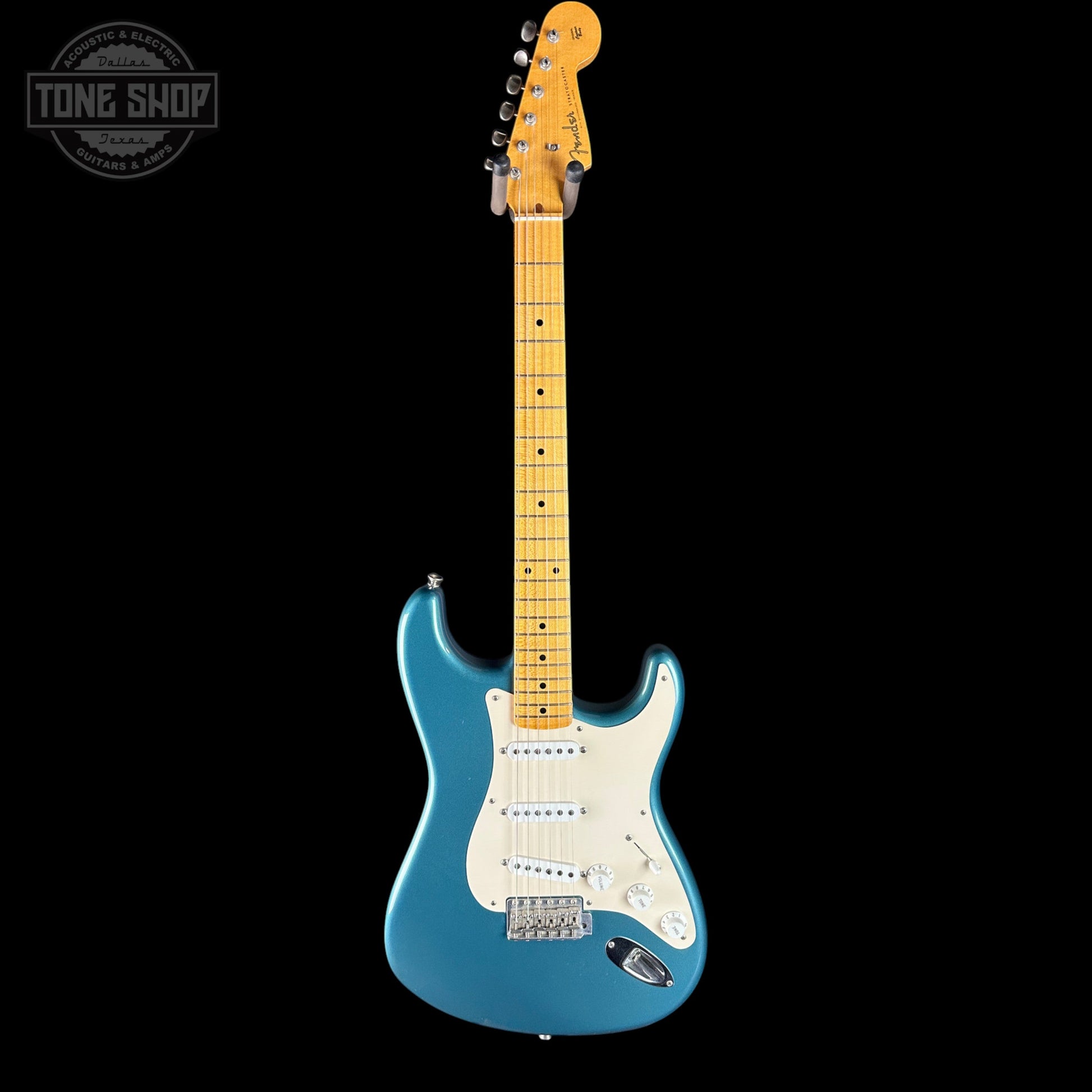 Used 2010 Fender Custom Shop Greg Fessler Masterbuilt 50s Closet Classic Strat Lake Placid Blue w/case TSU24733