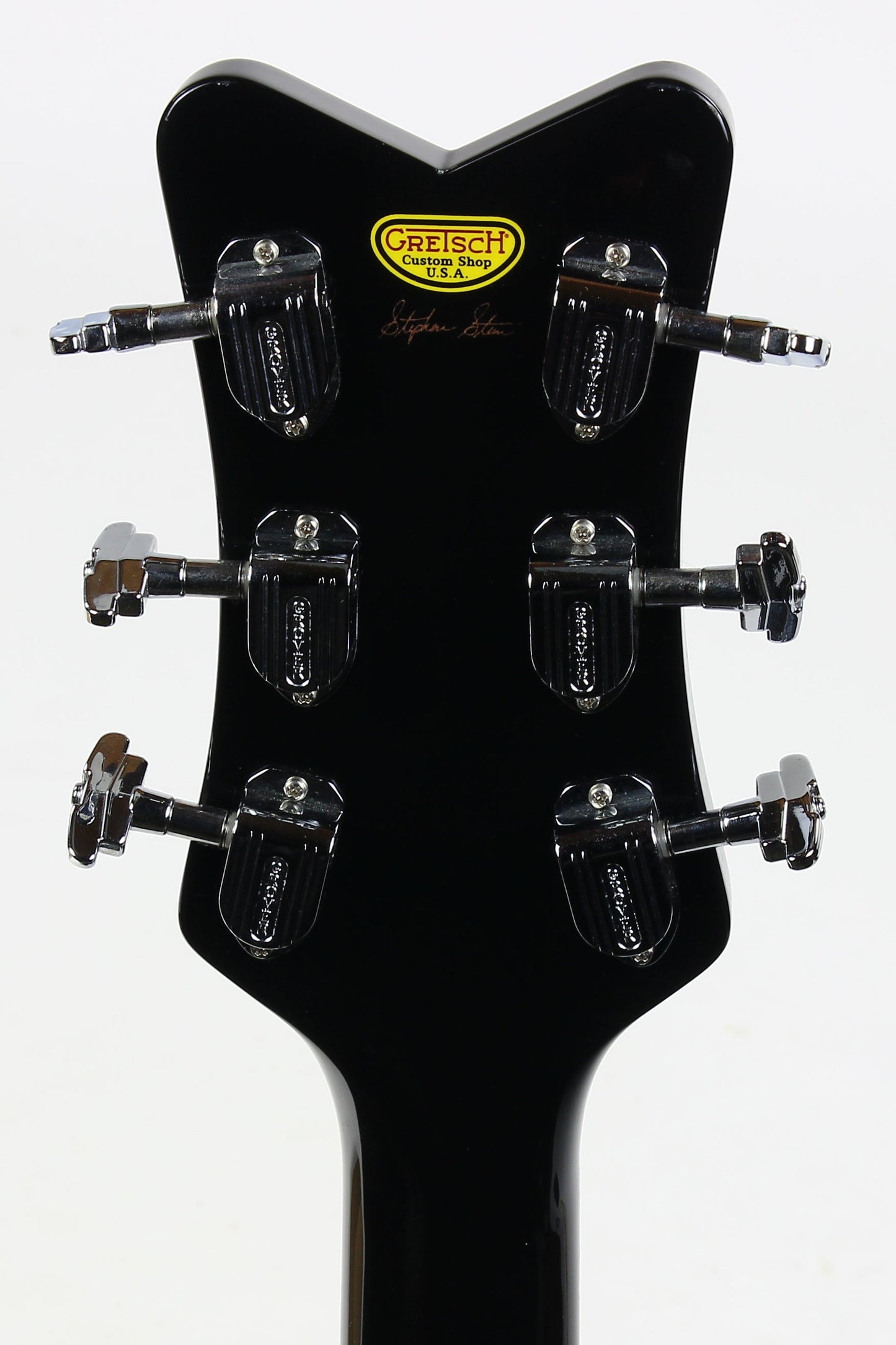 2015 Gretsch USA Custom Shop STEPHEN STERN G6136-CS DC Double Cut White Falcon Turquoise Sparkle 3-Pickup ONE-OFF!