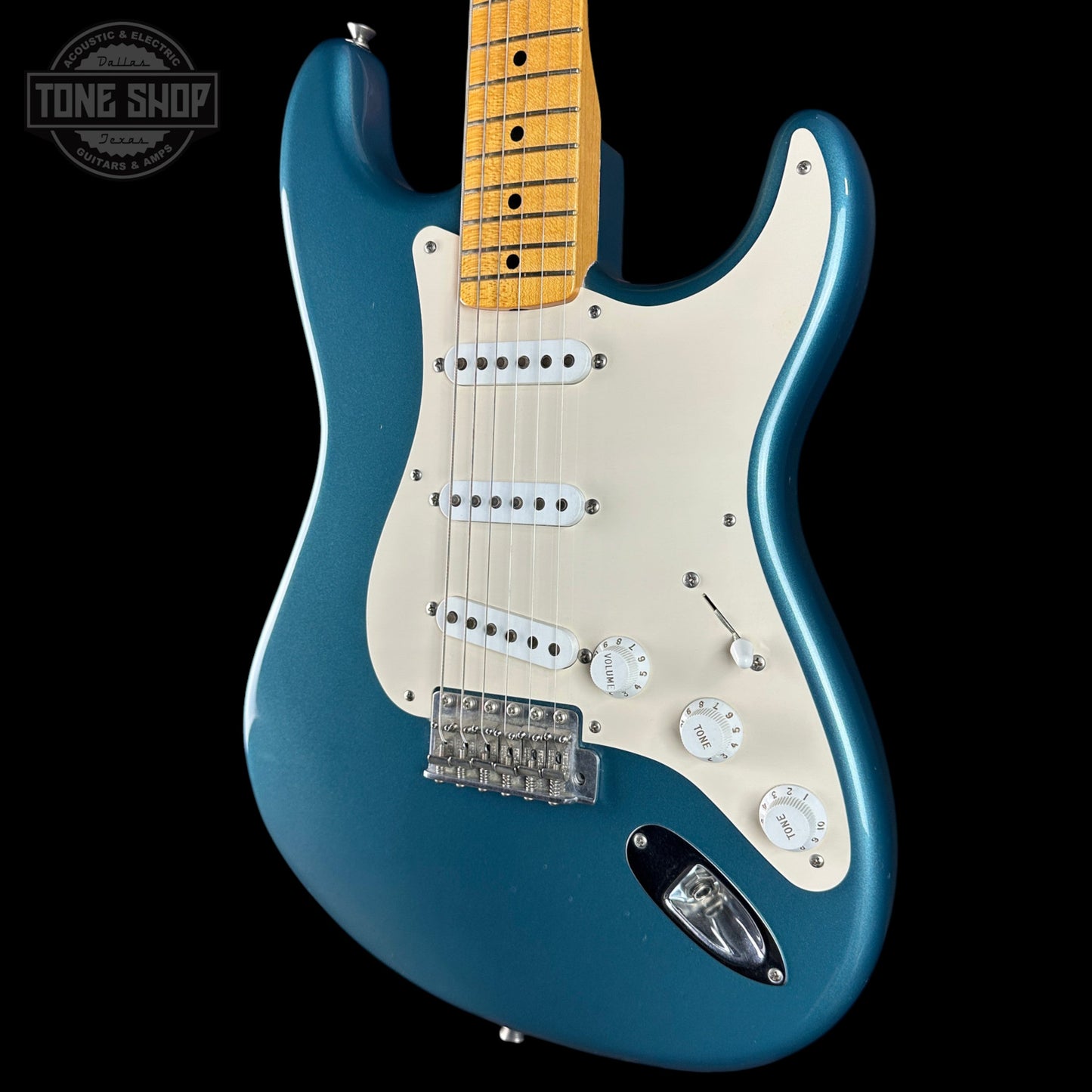 Used 2010 Fender Custom Shop Greg Fessler Masterbuilt 50s Closet Classic Strat Lake Placid Blue w/case TSU24733