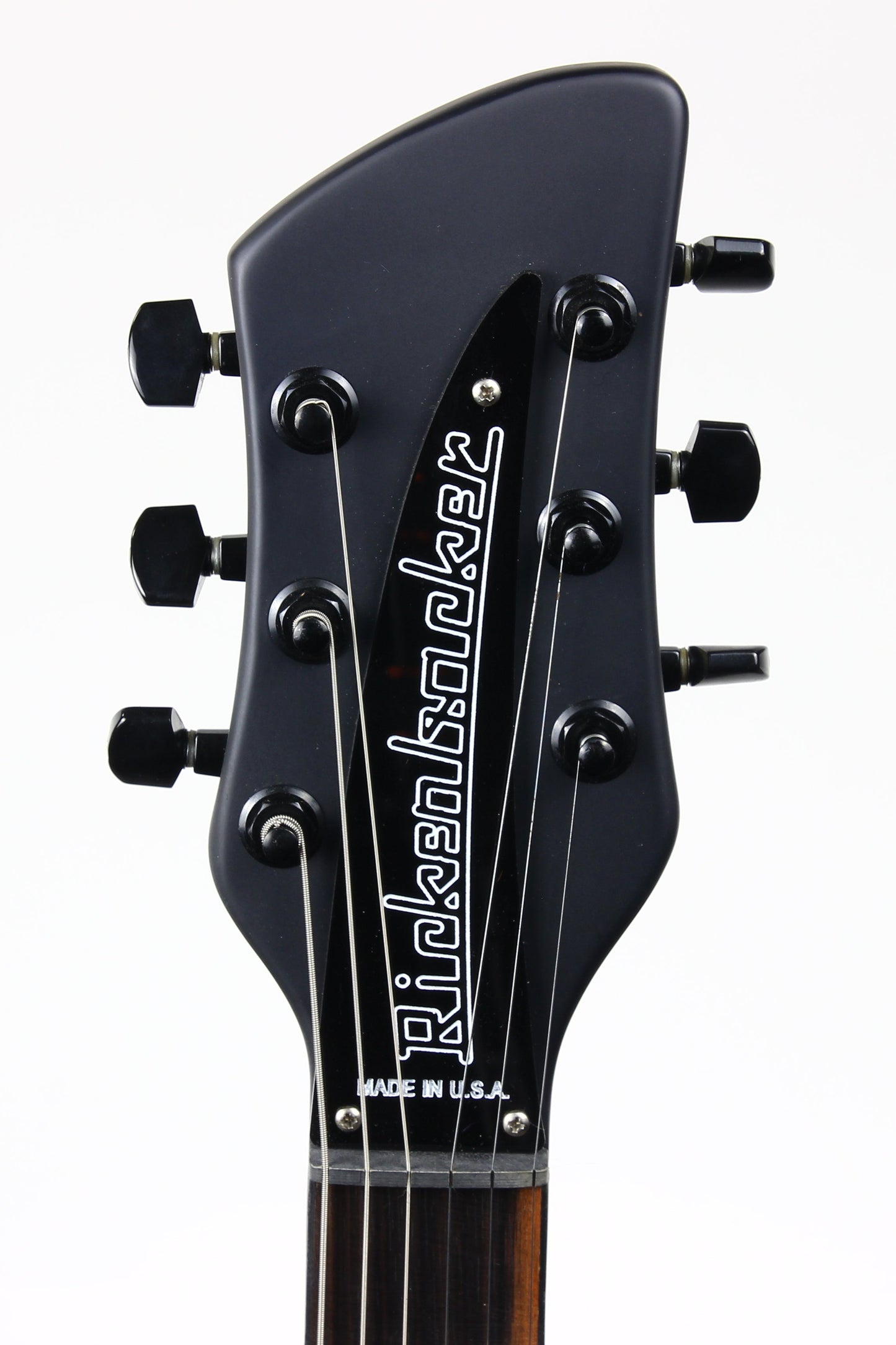 2017 Rickenbacker 360 SPC FB WB - Flat Black Limited Run Double Bound F-hole