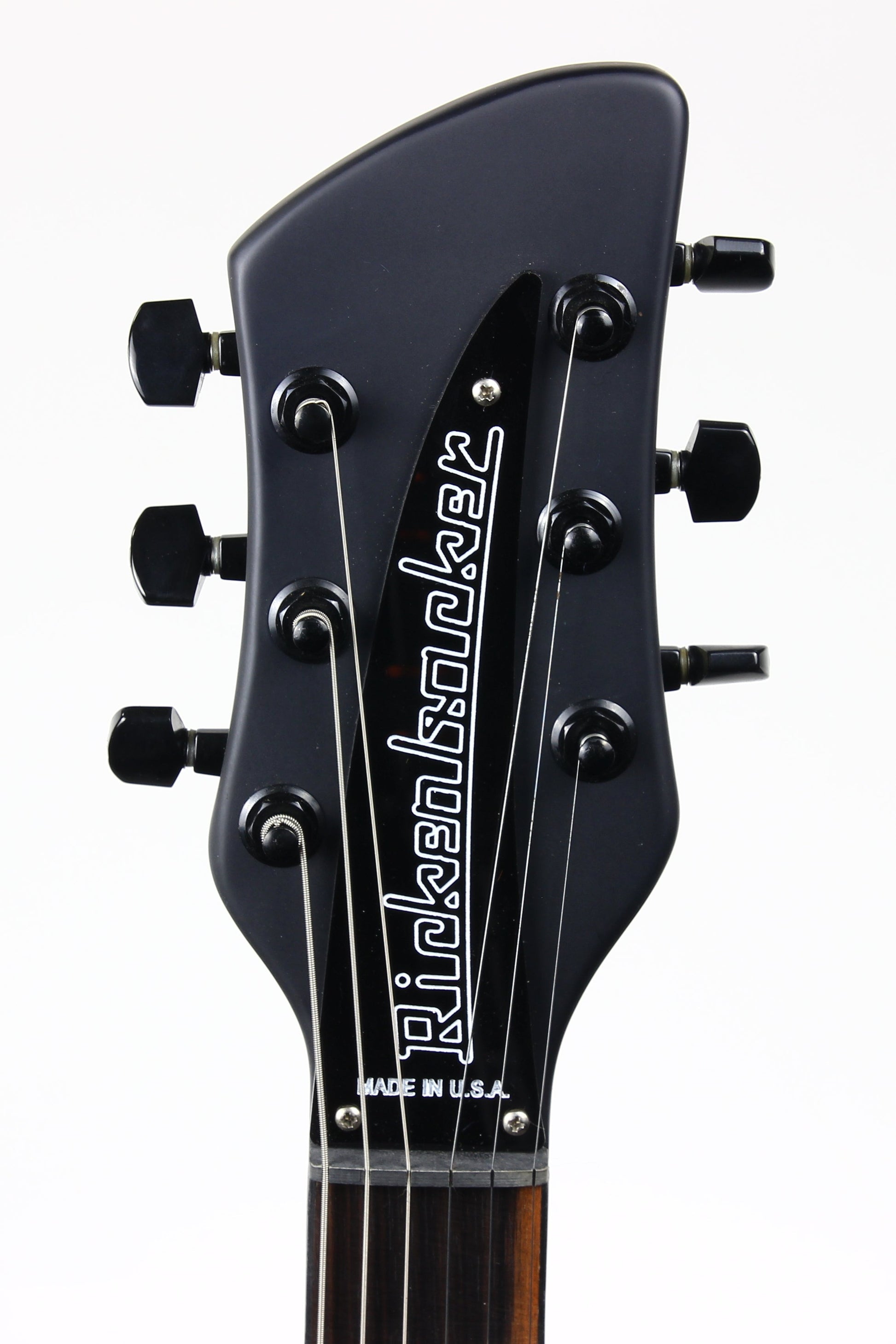 2017 Rickenbacker 360 SPC FB WB - Flat Black Limited Run Double Bound F-hole
