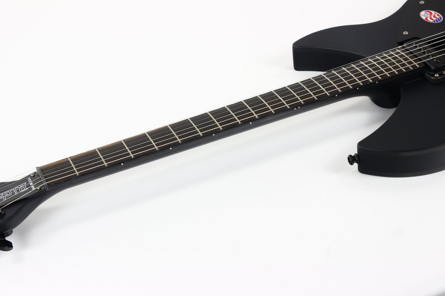 2017 Rickenbacker 360 SPC FB WB - Flat Black Limited Run Double Bound F-hole