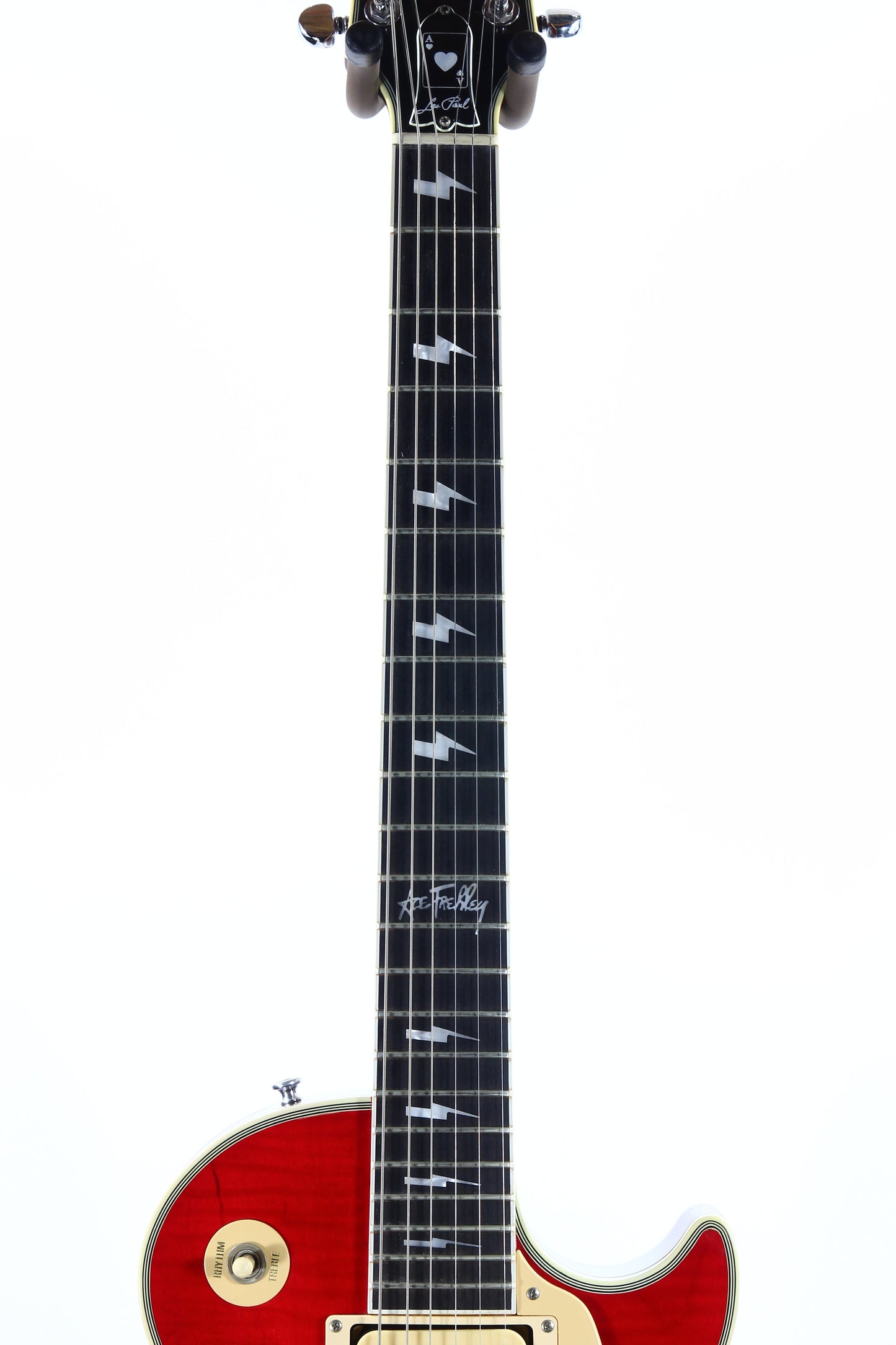 FIRST YEAR 1997 Gibson Ace Frehley Signature Les Paul Custom - SIGNED Kiss Backstage Pass, Show Tickets COLLECTORS!