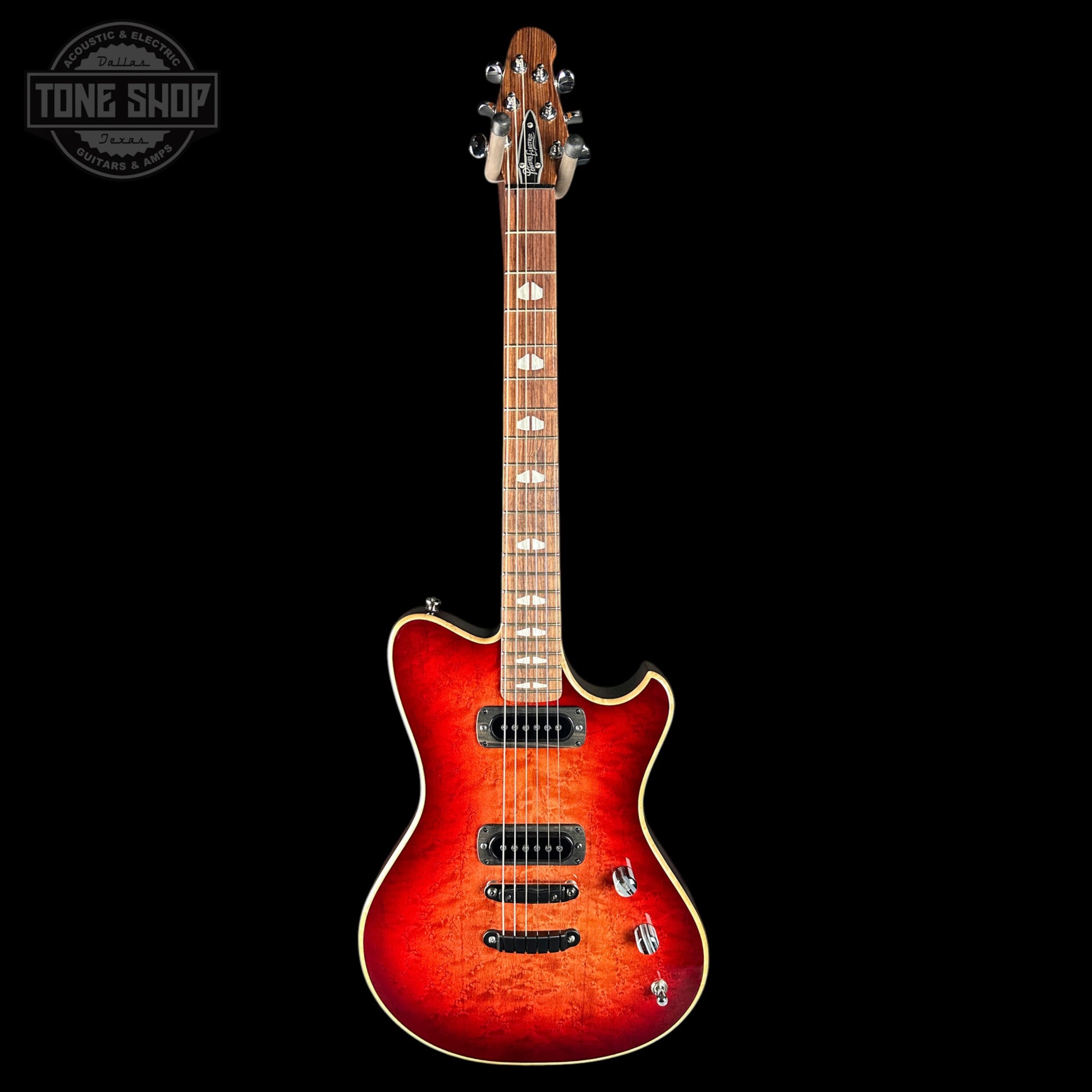 Powers Electric A-Type Select Limited Birdseye Lava Burst PF42 Hardtail w/softcase B371