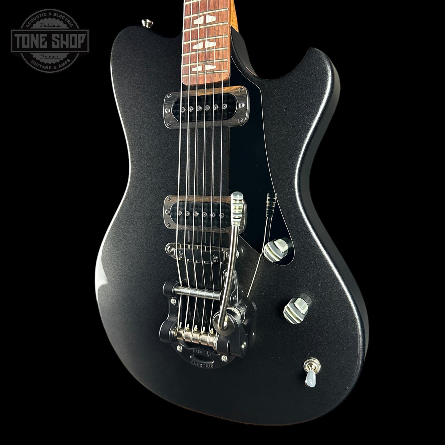 Powers Electric A-Type Graphite Metallic FF42 w/softcase B360