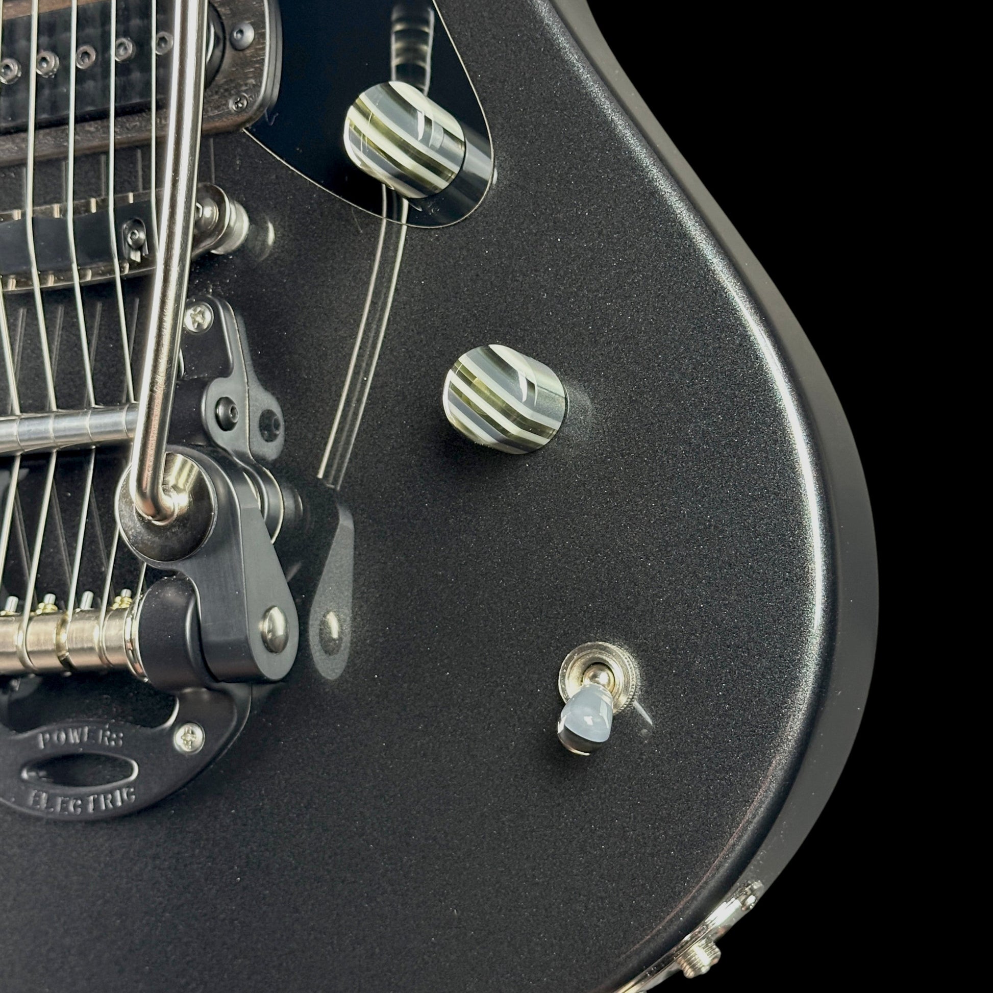 Powers Electric A-Type Graphite Metallic FF42 w/softcase B360