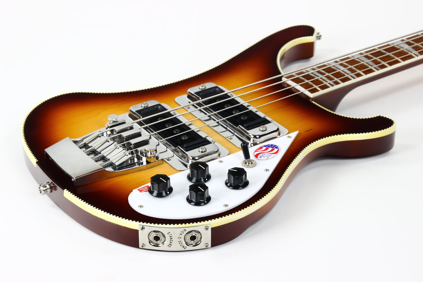 2020 Rickenbacker 4003 CB SPC Special Checkerboard Binding Montezuma Brown MB