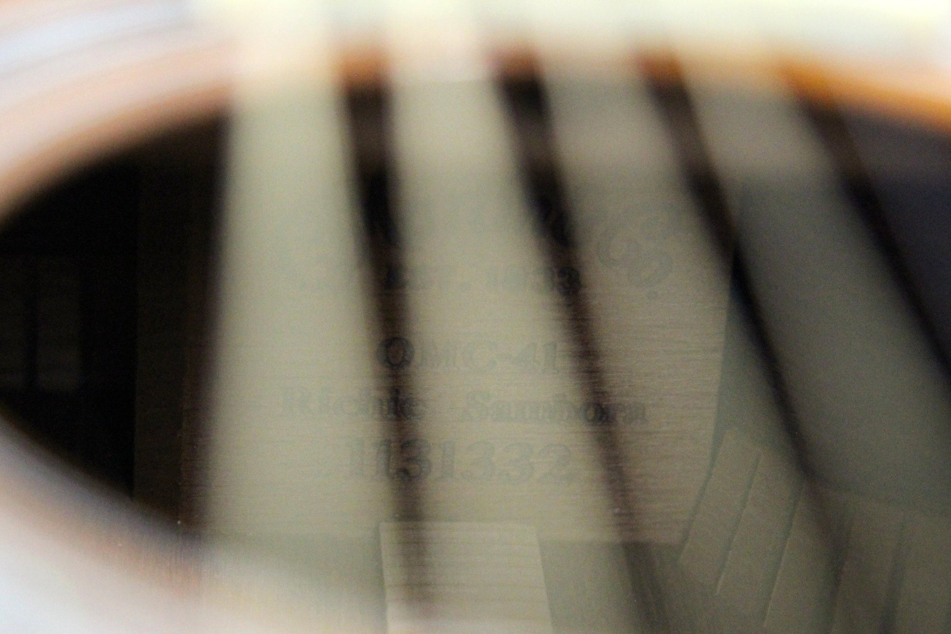 2006 Martin OMC-41 Richie Sambora Signature 6-String Madagascar Rosewood Acoustic Guitar - om45 om42 signed label