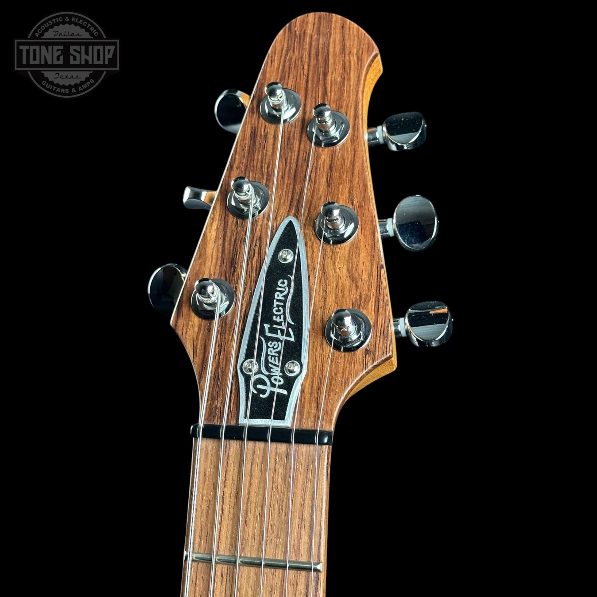 Powers Electric A-Type Silverburst FF42 w/softcase B366
