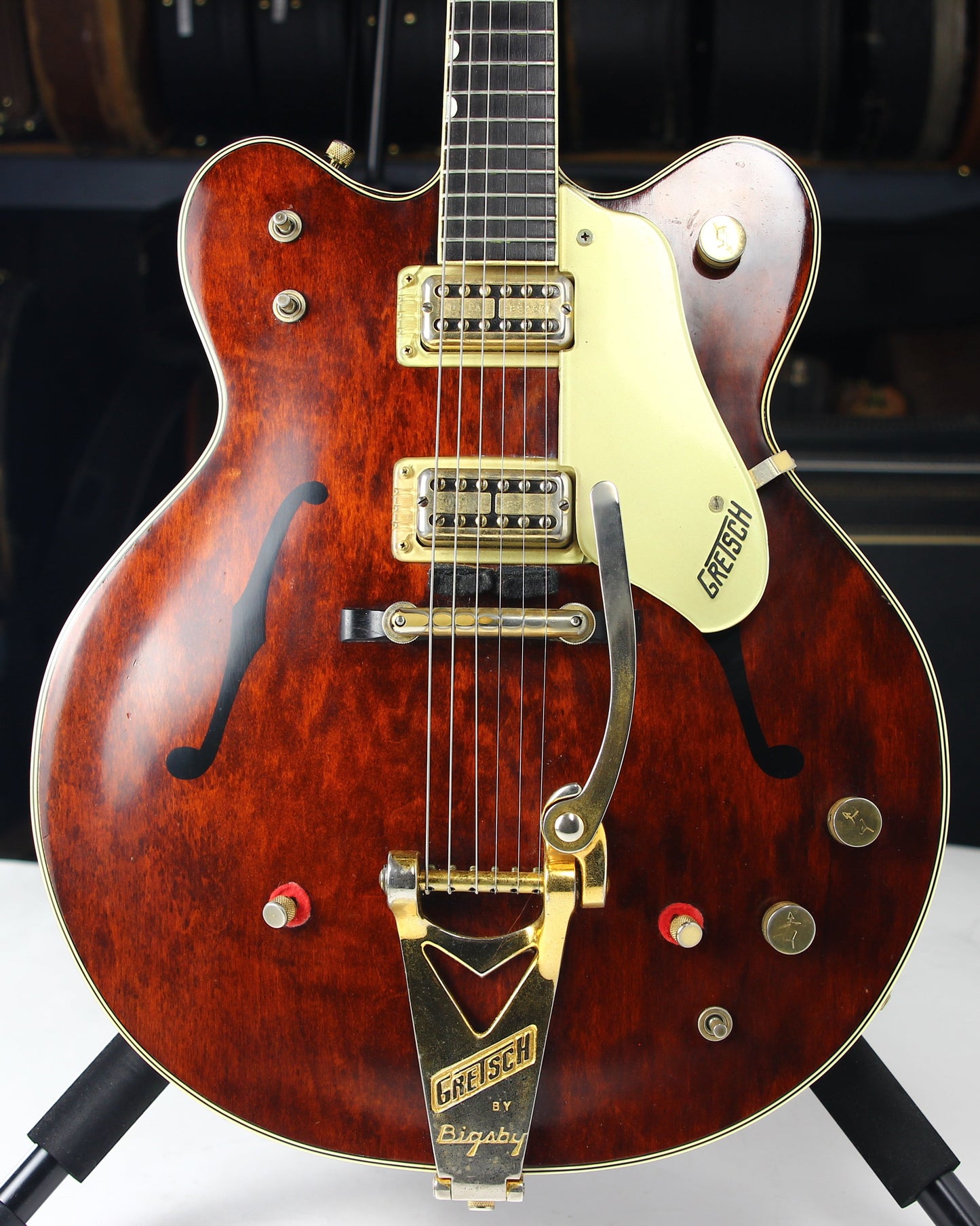 1962 Gretsch 6122 Country Gentleman Chet Atkins - Exact George Harrison Beatles Specs! Double Red Felt Mutes!