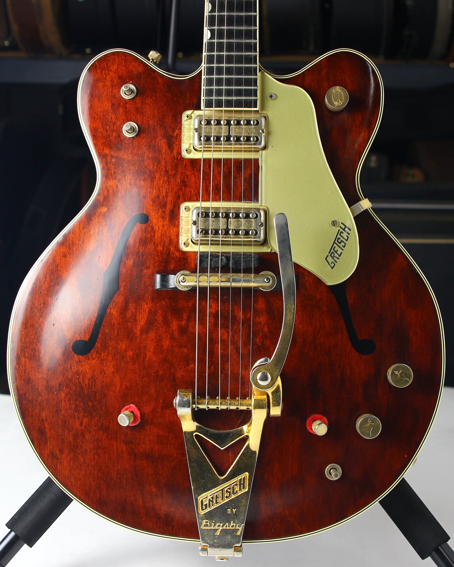 1962 Gretsch 6122 Country Gentleman Chet Atkins - Exact George Harrison Beatles Specs! Double Red Felt Mutes!