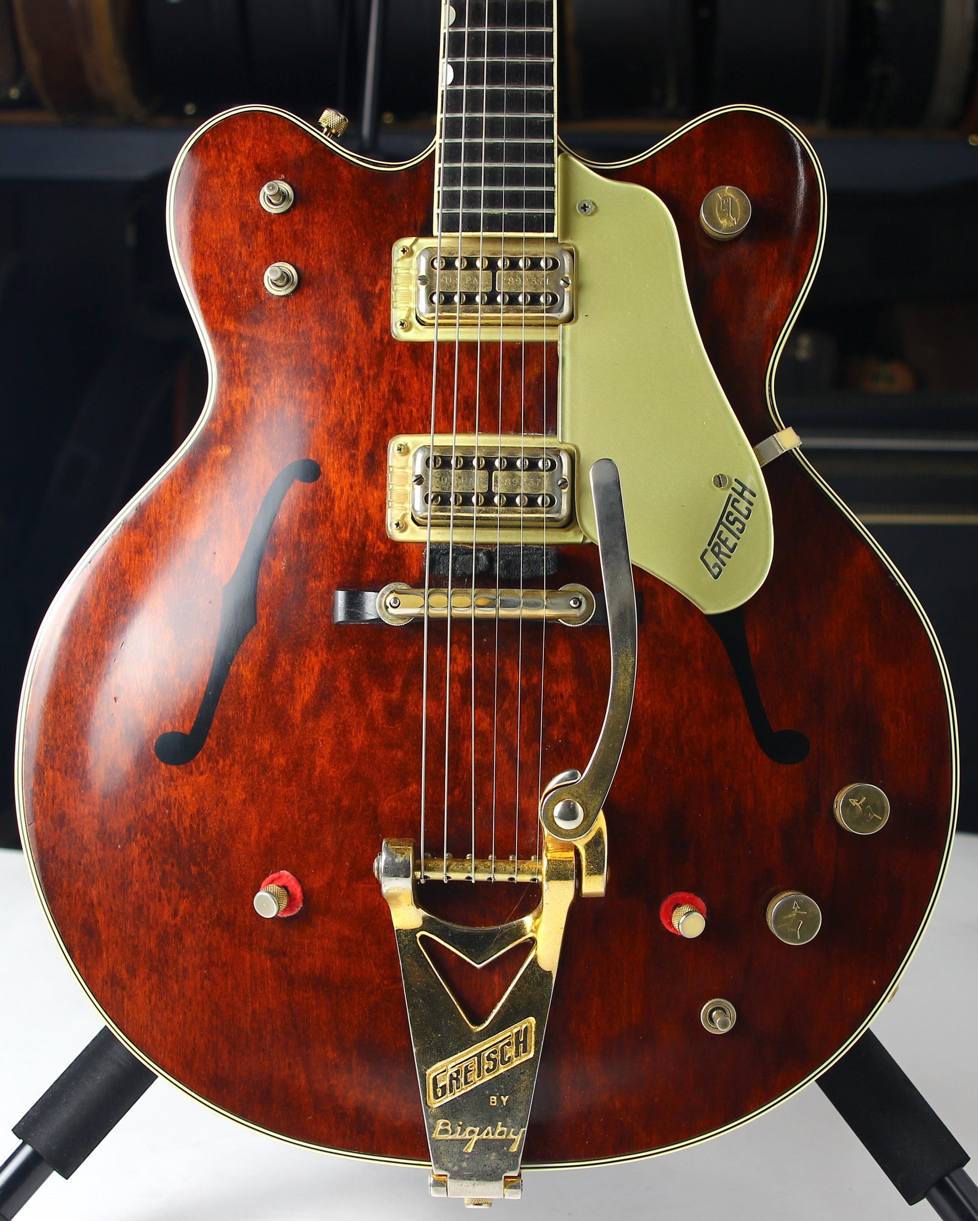 1962 Gretsch 6122 Country Gentleman Chet Atkins - Exact George Harrison Beatles Specs! Double Red Felt Mutes!