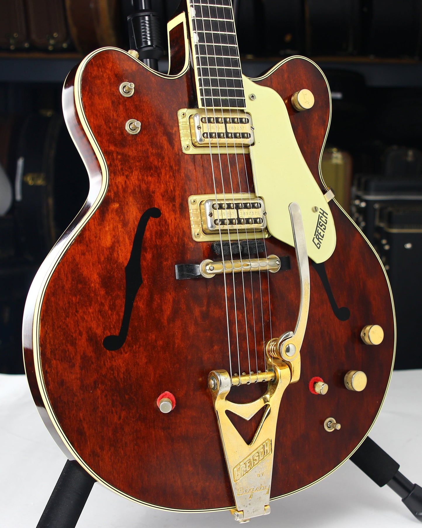1962 Gretsch 6122 Country Gentleman Chet Atkins - Exact George Harrison Beatles Specs! Double Red Felt Mutes!