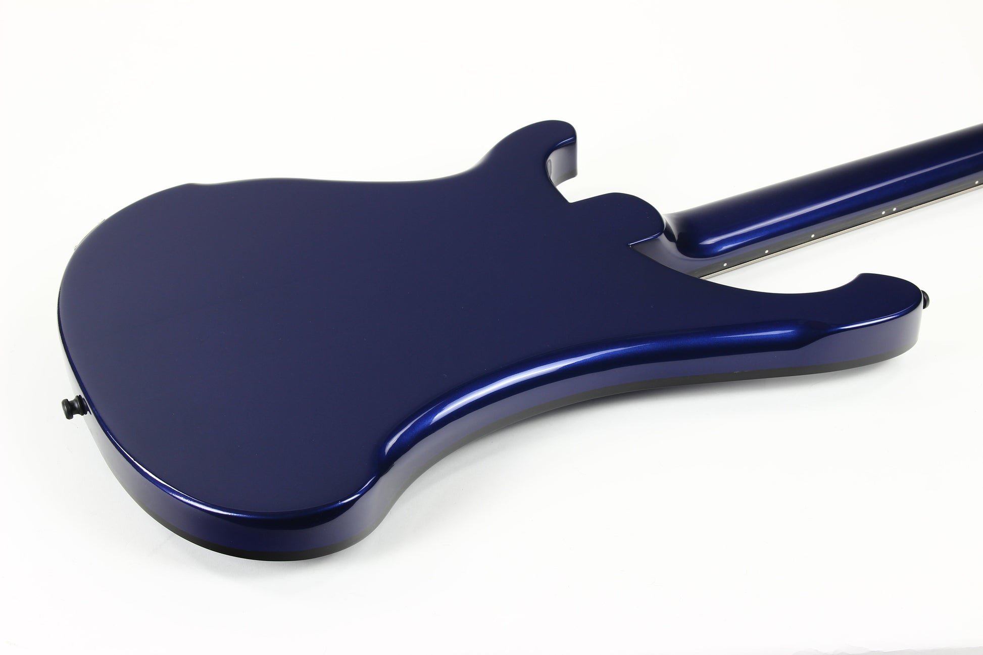 2022 Rickenbacker 4030 Short Scale Bass Midnight Blue Checkerboard Binding CB 4003