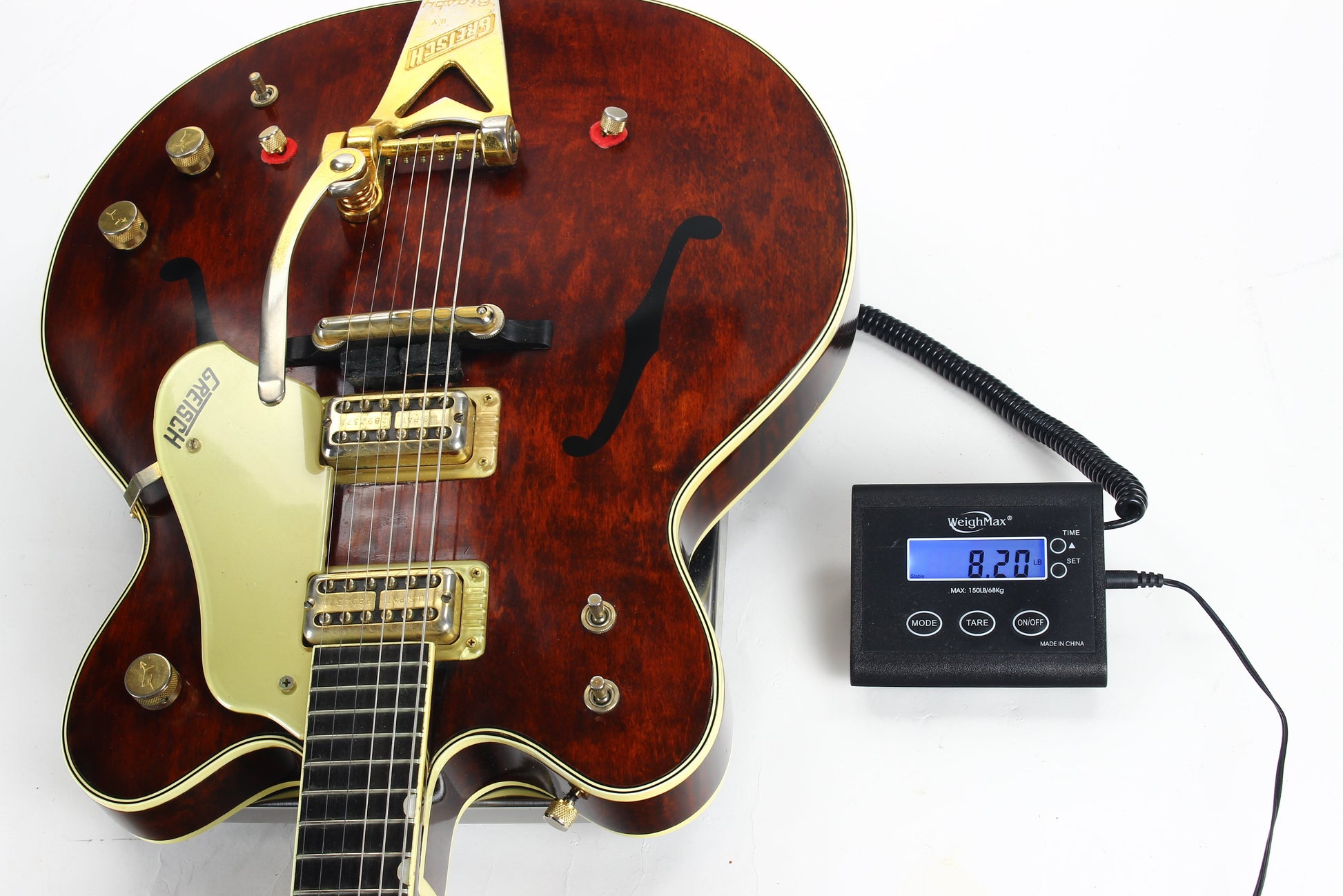 1962 Gretsch 6122 Country Gentleman Chet Atkins - Exact George Harrison Beatles Specs! Double Red Felt Mutes!