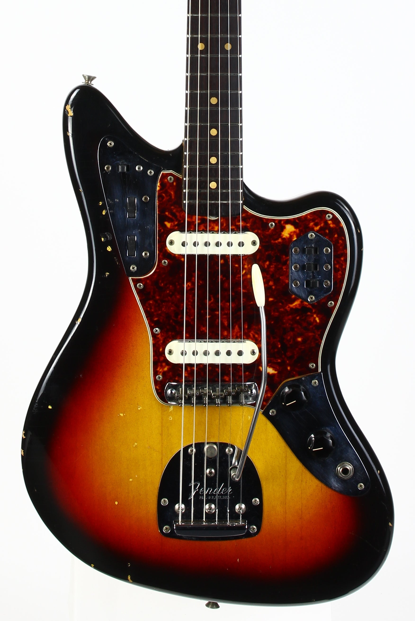 1963 Fender Jaguar Sunburst w Original Case | Pre-CBS Offset CLEAN Vintage Guitar