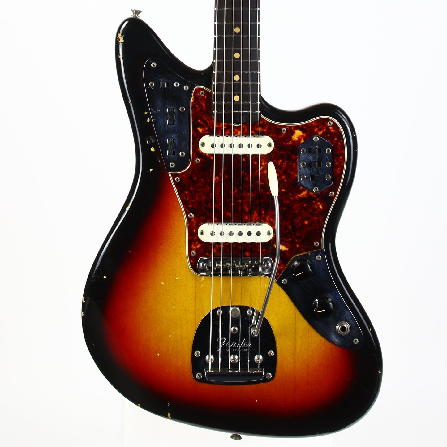 1963 Fender Jaguar Sunburst w Original Case | Pre-CBS Offset CLEAN Vintage Guitar