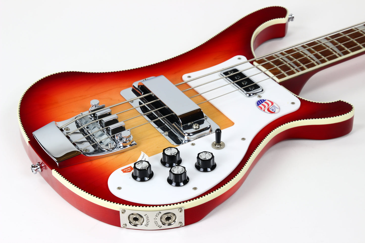 2014 Rickenbacker LTD 4003 FG CB Checkerboard Binding Fireglo! Japan Exclusive Run | RARE MODEL!
