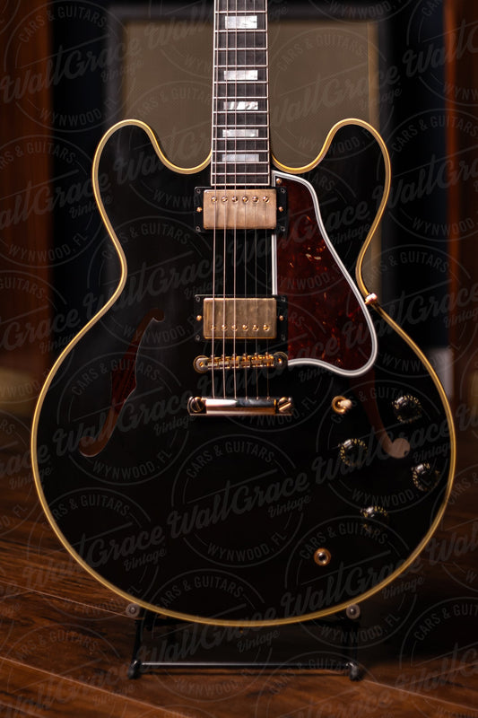 Used 2023 Gibson Custom Shop 1959 ES-355 Reissue Stop Bar VOS Electric Guitar - Ebony