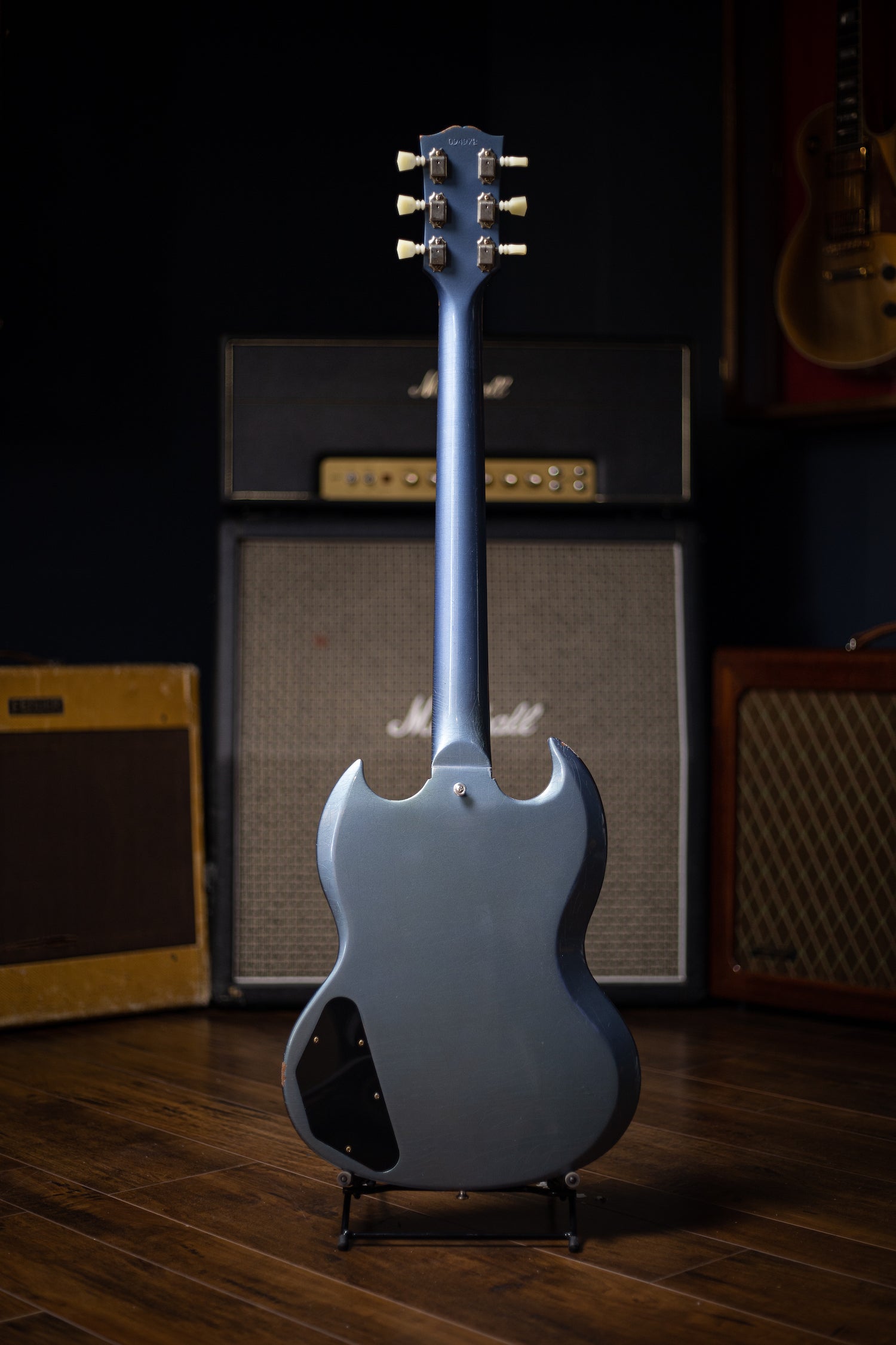 Gibson Custom Shop Murphy Lab 1964 SG Standard Stop Bar Light Aged - Pelham Blue