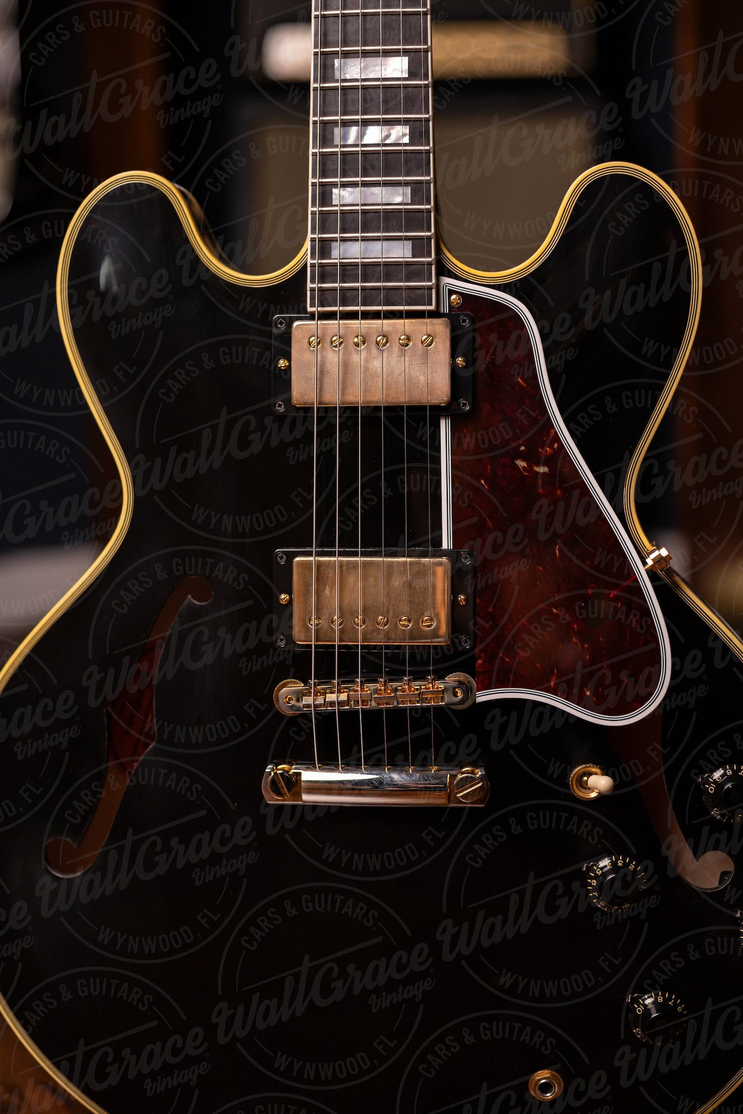 Used 2023 Gibson Custom Shop 1959 ES-355 Reissue Stop Bar VOS Electric Guitar - Ebony