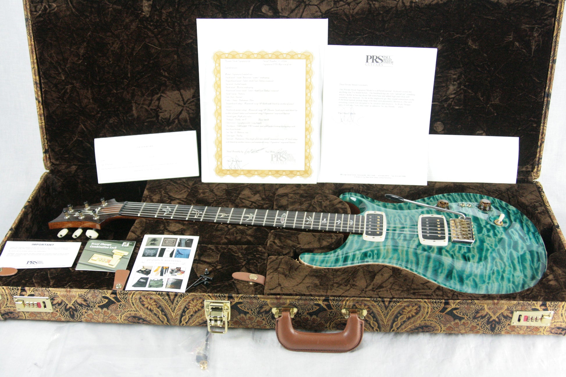 2011 PRS Signature Limited Run PRIVATE STOCK! Paul Reed Smith INCREDIBLE TOP!