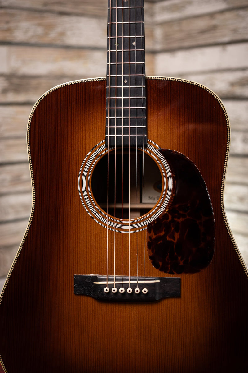 2009 Martin Custom HD-28V Custom Adirondack Acoustic Guitar - 1933 Amber Tone