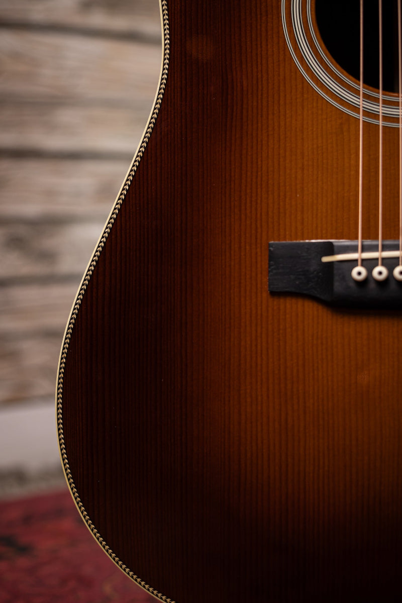 2009 Martin Custom HD-28V Custom Adirondack Acoustic Guitar - 1933 Amber Tone