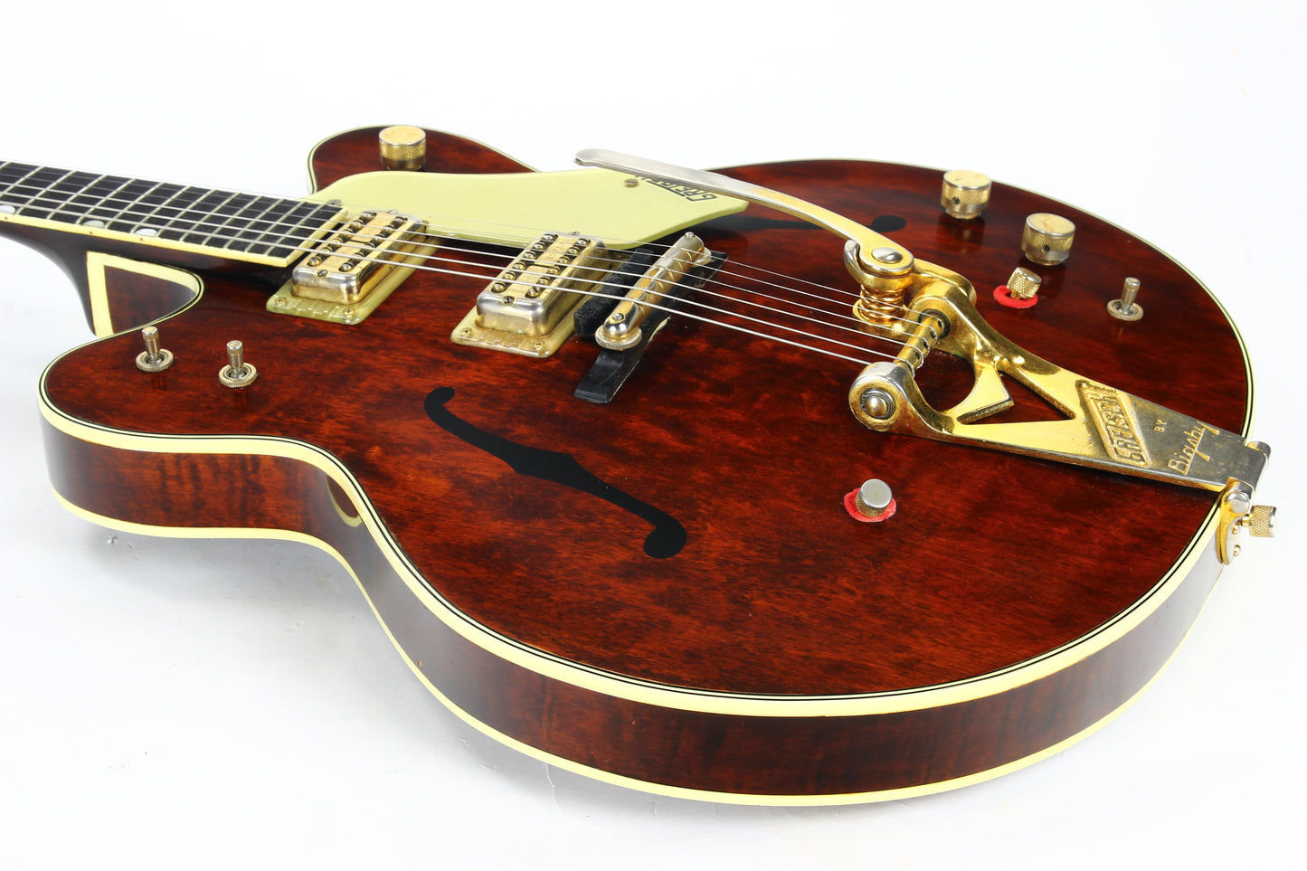1962 Gretsch 6122 Country Gentleman Chet Atkins - Exact George Harrison Beatles Specs! Double Red Felt Mutes!