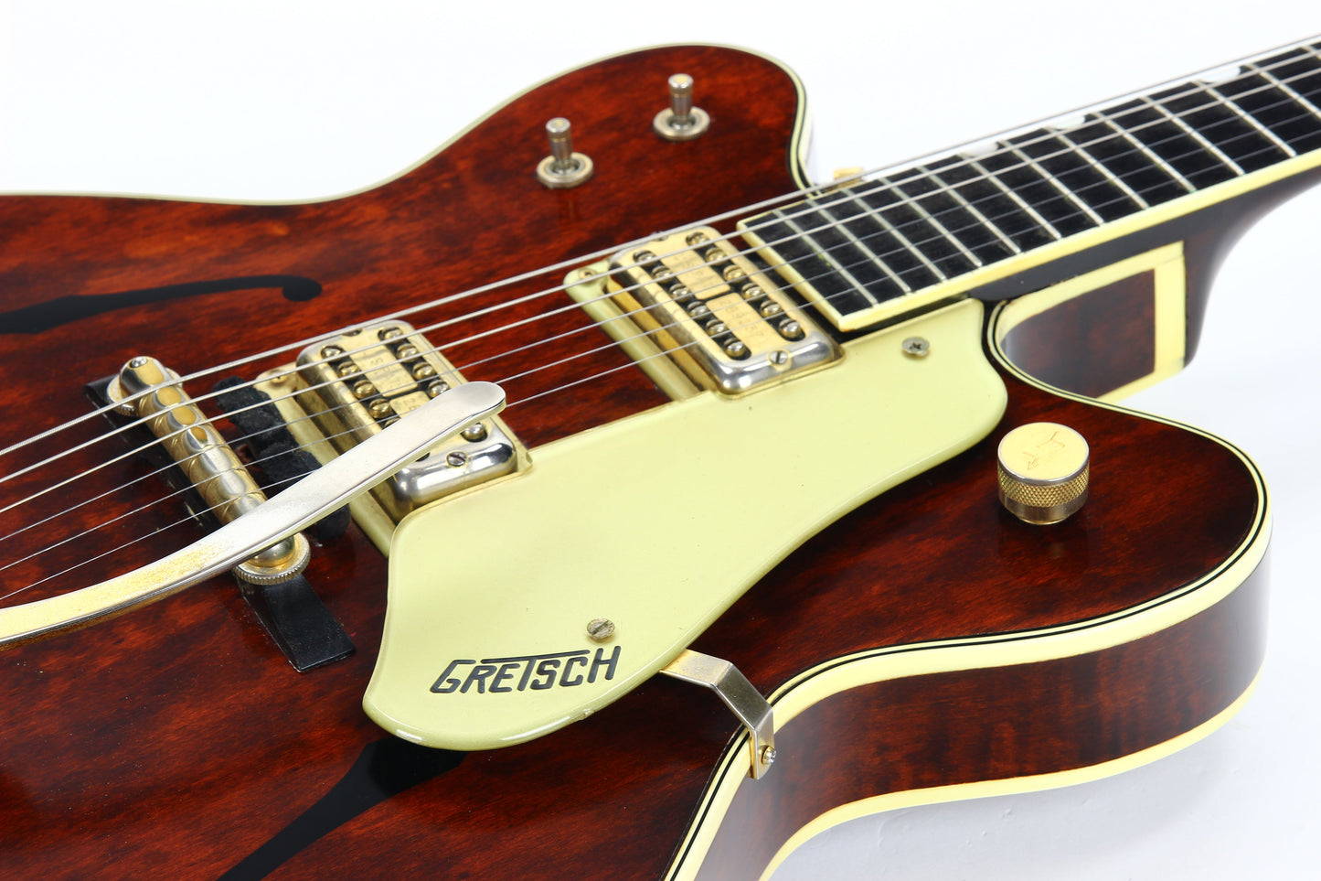 1962 Gretsch 6122 Country Gentleman Chet Atkins - Exact George Harrison Beatles Specs! Double Red Felt Mutes!