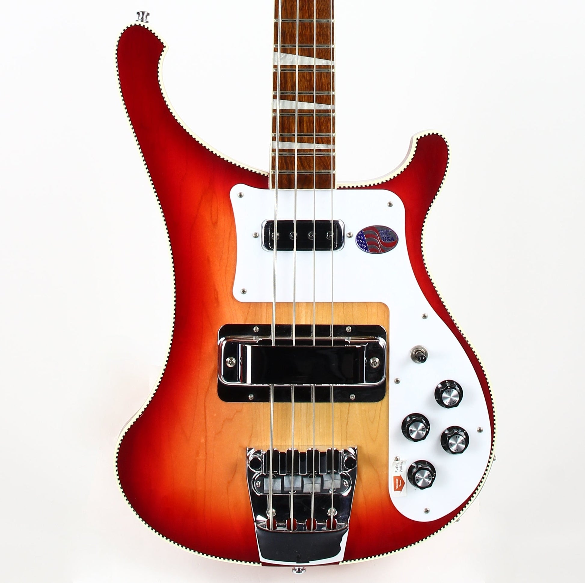 2014 Rickenbacker LTD 4003 FG CB Checkerboard Binding Fireglo! Japan Exclusive Run | RARE MODEL!