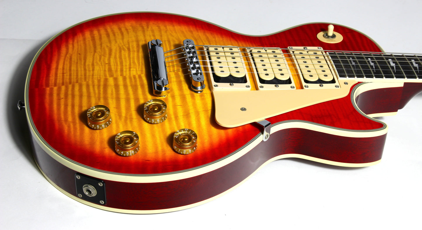 FIRST YEAR 1997 Gibson Ace Frehley Signature Les Paul Custom - SIGNED Kiss Backstage Pass, Show Tickets COLLECTORS!