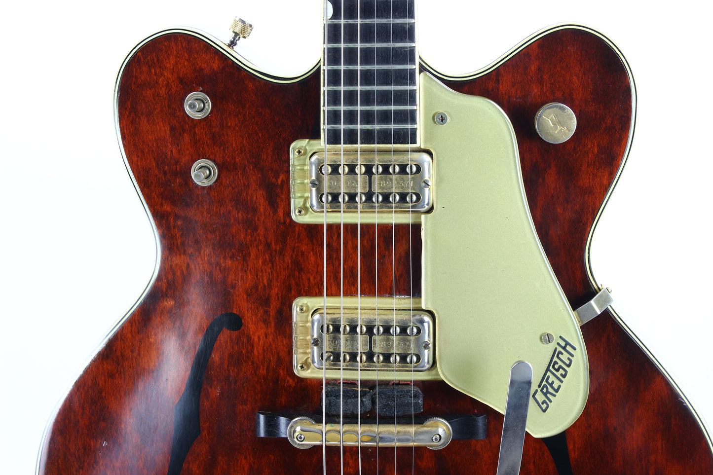 1962 Gretsch 6122 Country Gentleman Chet Atkins - Exact George Harrison Beatles Specs! Double Red Felt Mutes!