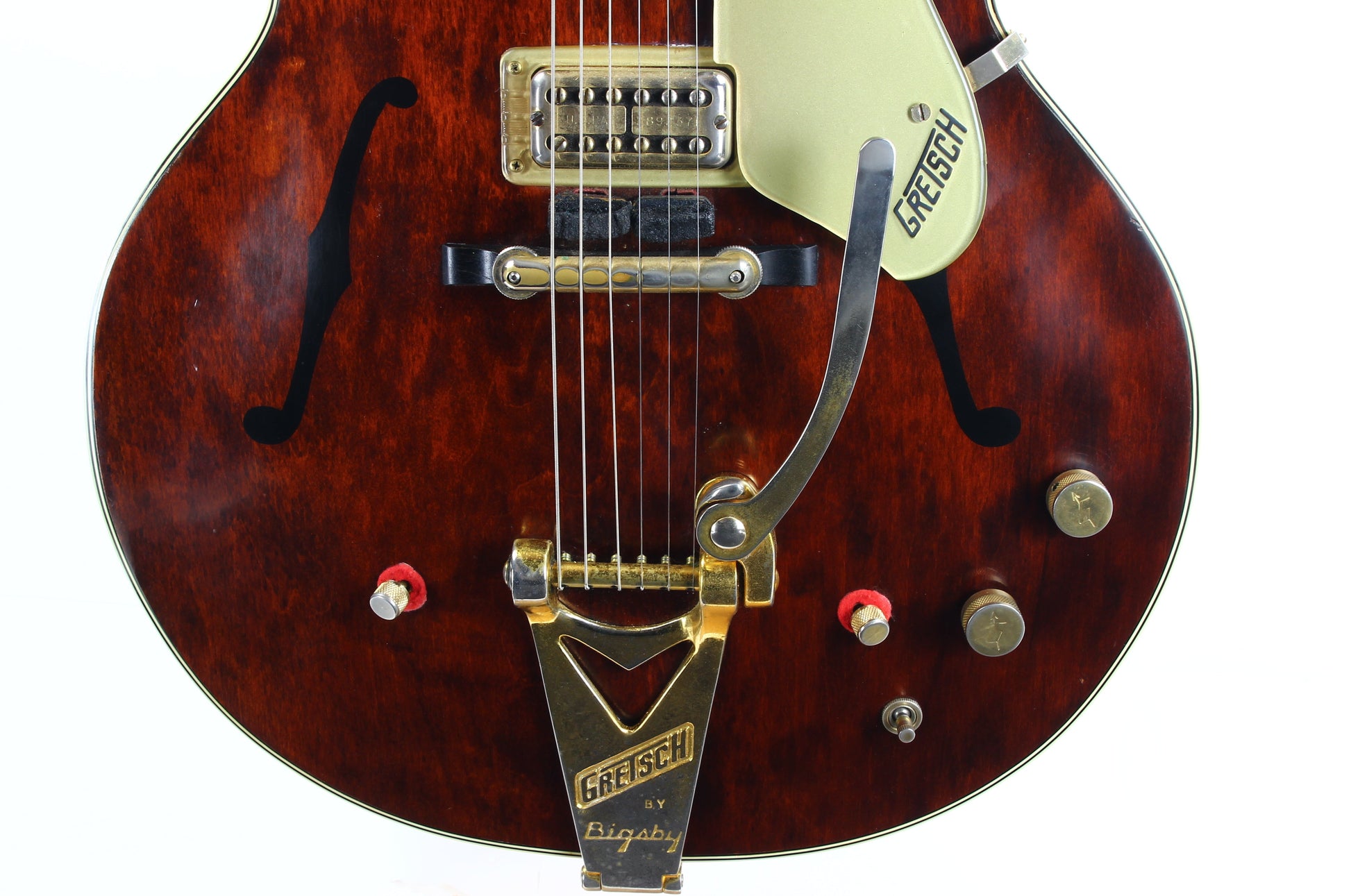 1962 Gretsch 6122 Country Gentleman Chet Atkins - Exact George Harrison Beatles Specs! Double Red Felt Mutes!