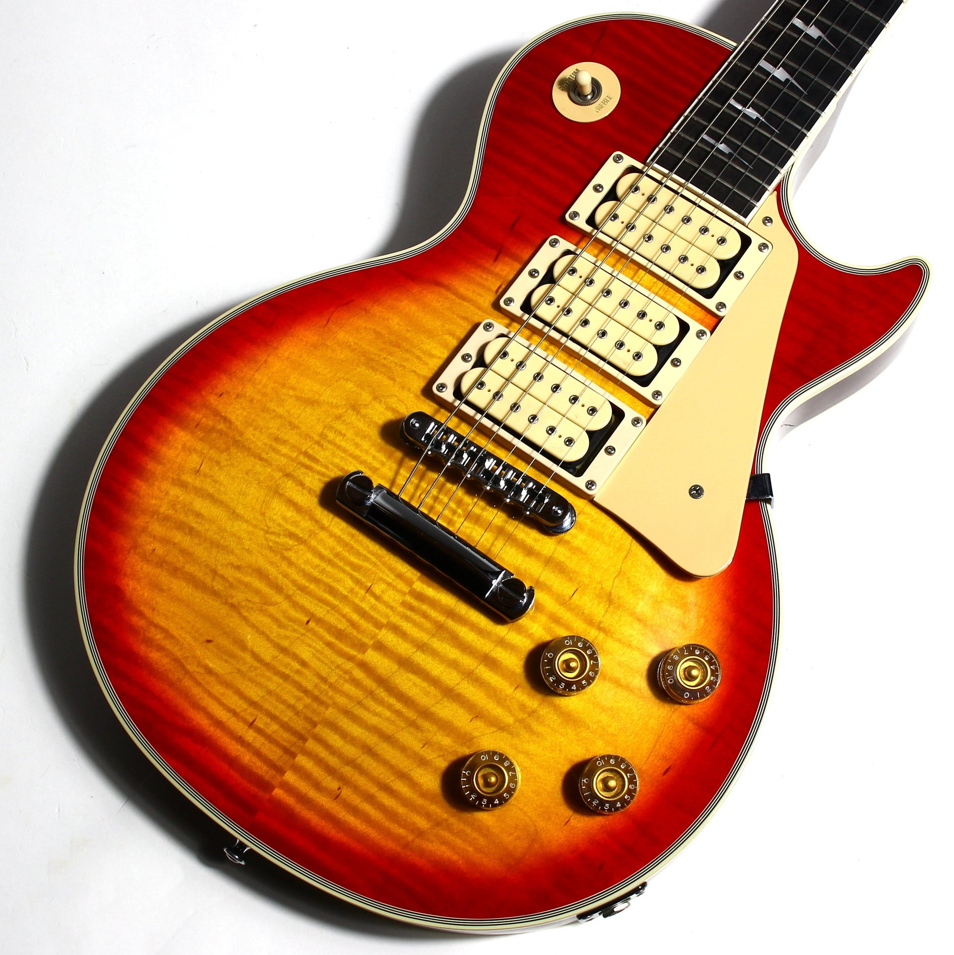 FIRST YEAR 1997 Gibson Ace Frehley Signature Les Paul Custom - SIGNED Kiss Backstage Pass, Show Tickets COLLECTORS!
