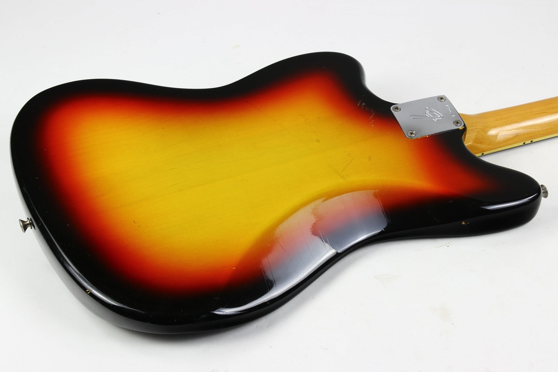 1966 Fender Jazzmaster Sunburst w Original Case CLEAN Vintage Guitar Dots and Bound!