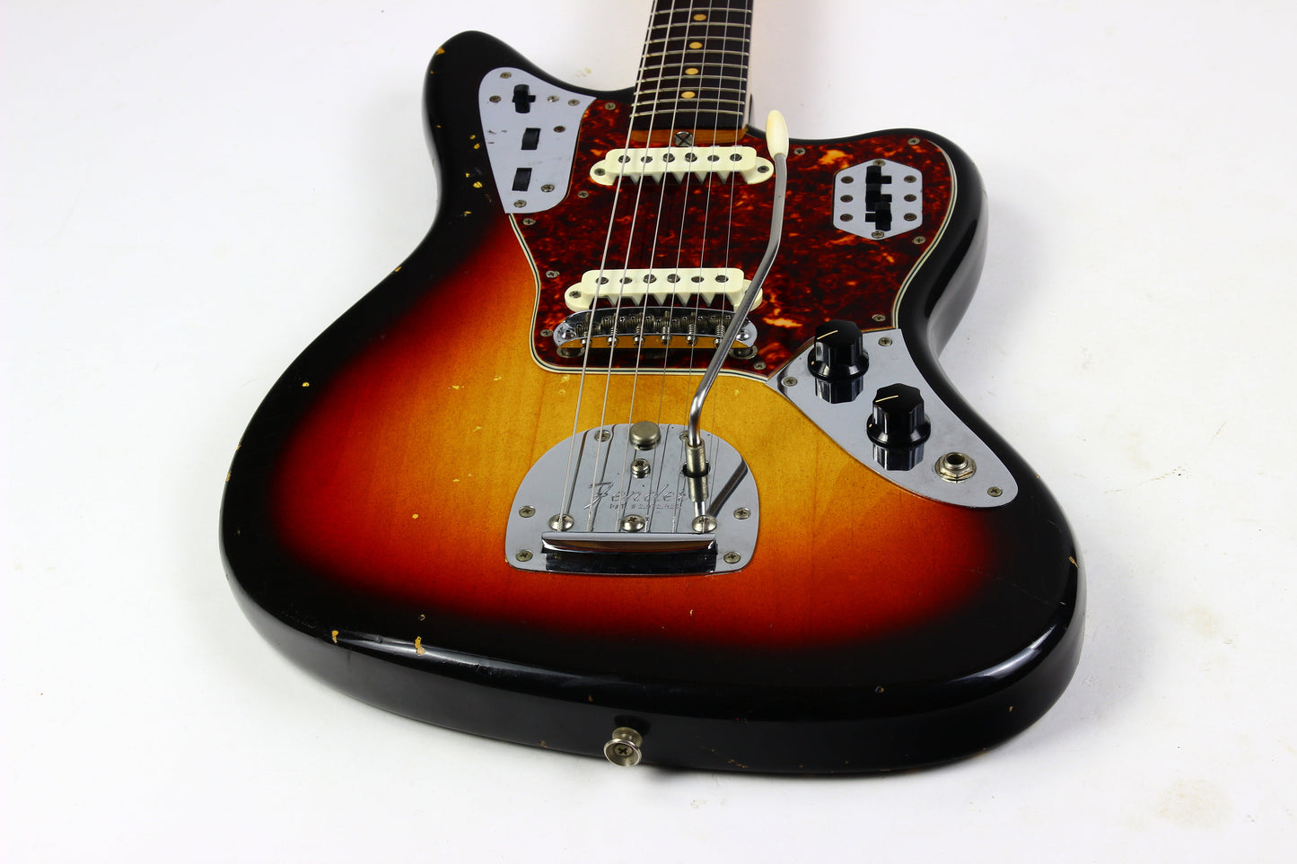1963 Fender Jaguar Sunburst w Original Case | Pre-CBS Offset CLEAN Vintage Guitar