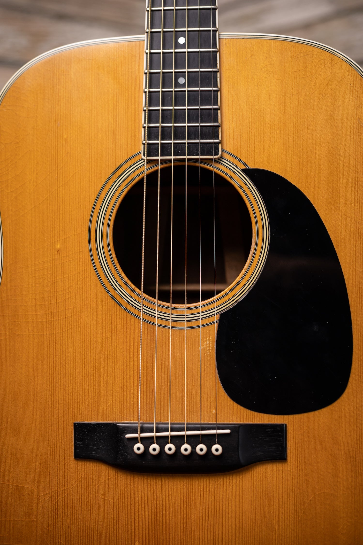 1969 Martin D-35 Brazilian Rosewood Fretboard Acoustic Guitar - Natural