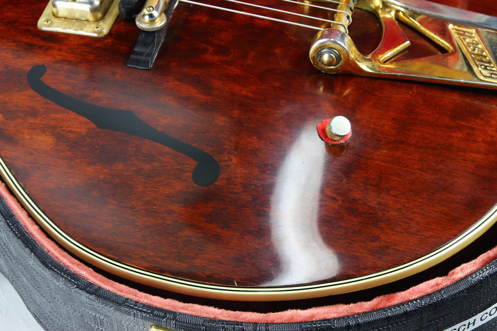 1962 Gretsch 6122 Country Gentleman Chet Atkins - Exact George Harrison Beatles Specs! Double Red Felt Mutes!